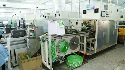 Envasadora de toallitas húmedas personalizadas