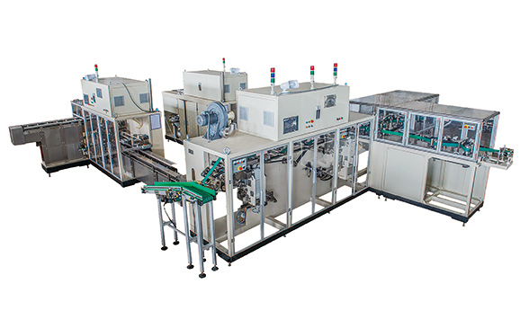 Maquinaria de toallas sanitarias y protectores diarios