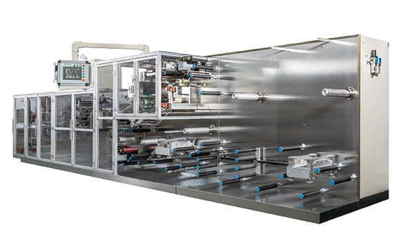 Máquina de embalaje - para toallitas húmedas