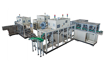 Maquinaria de toallas sanitarias y protectores diarios