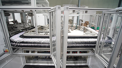 Envasadora de pañales para bebés