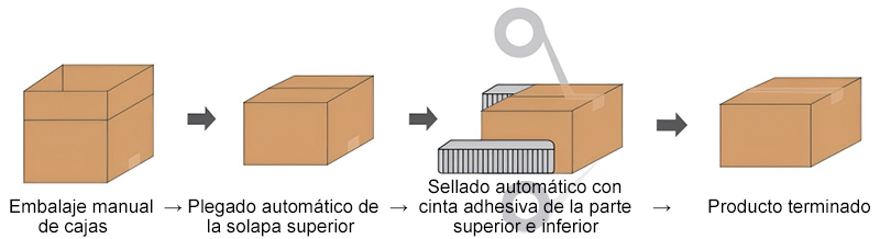 Selladora automática de cajas